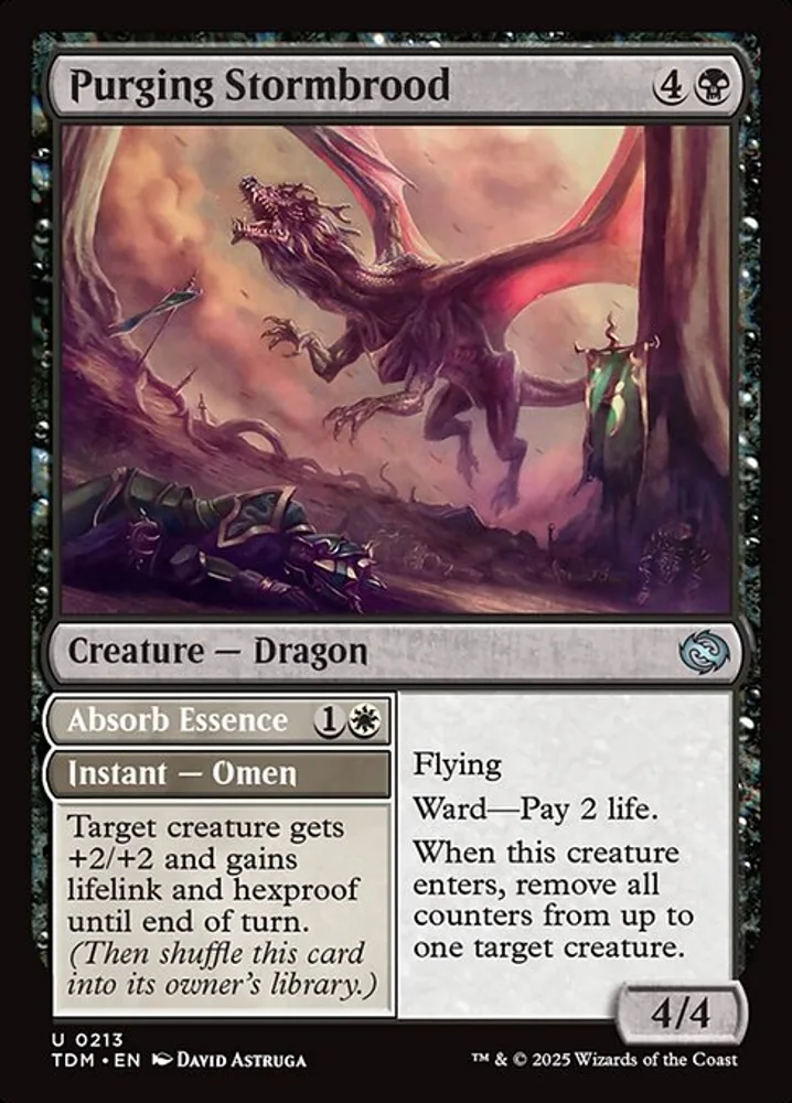Purging Stormbrood // Absorb Essence