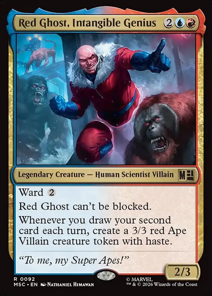 Red Ghost, Intangible Genius