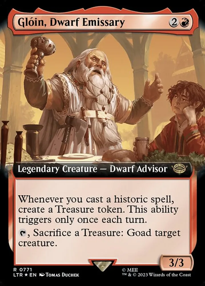 Glóin, Dwarf Emissary