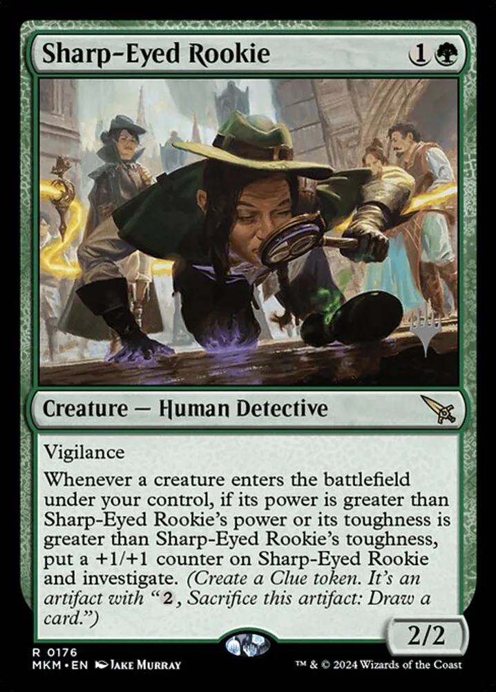 Sharp-Eyed Rookie