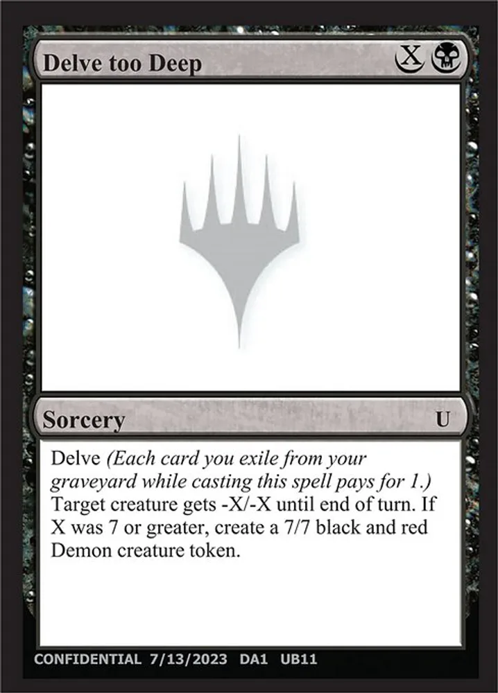 Delve too Deep