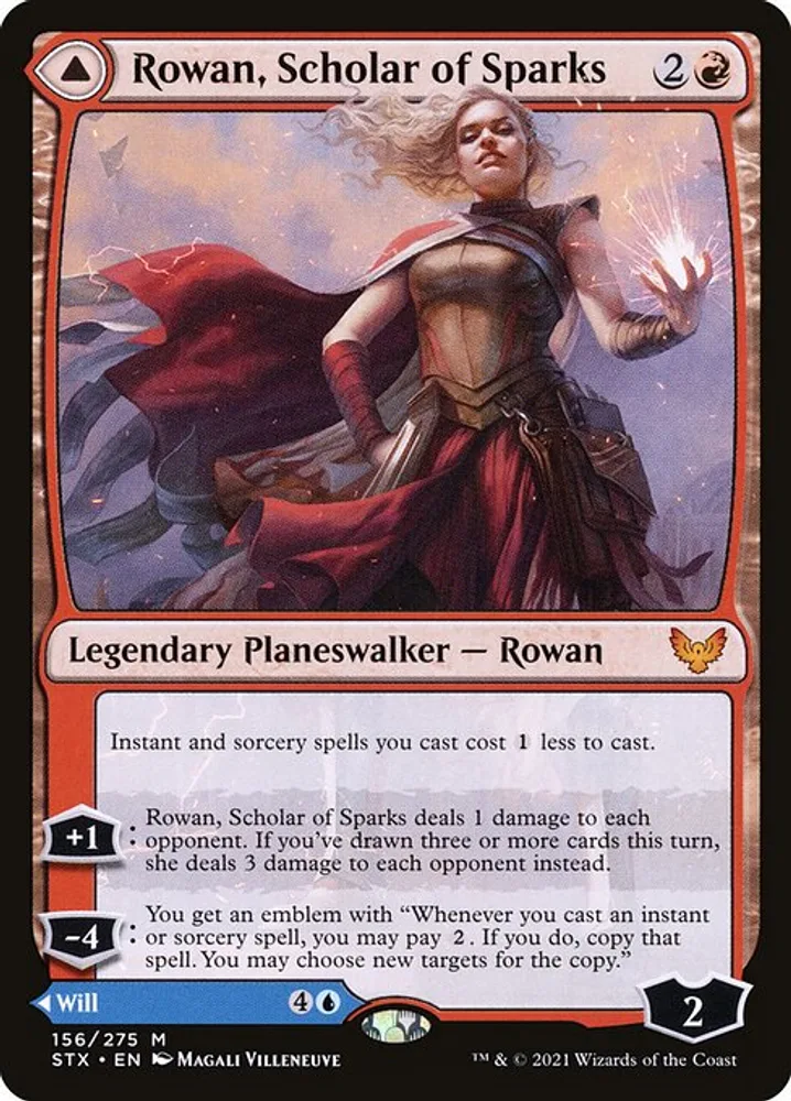 Rowan, Scholar of Sparks // Will, Scholar of Frost