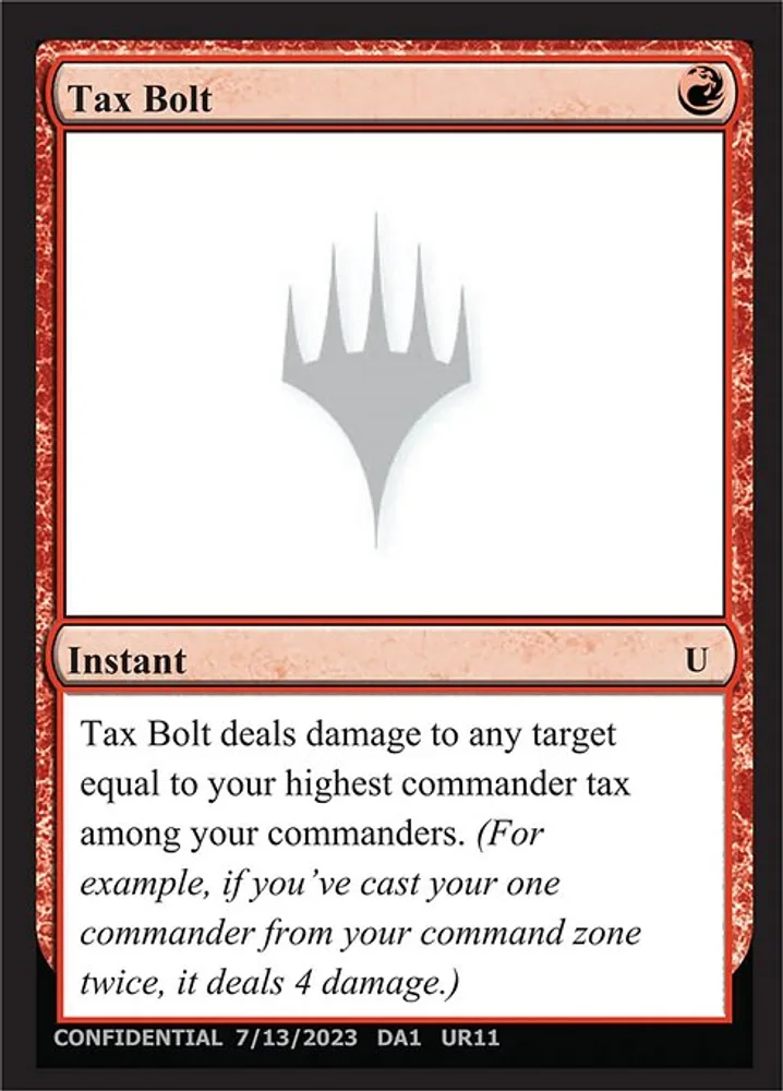 Tax Bolt