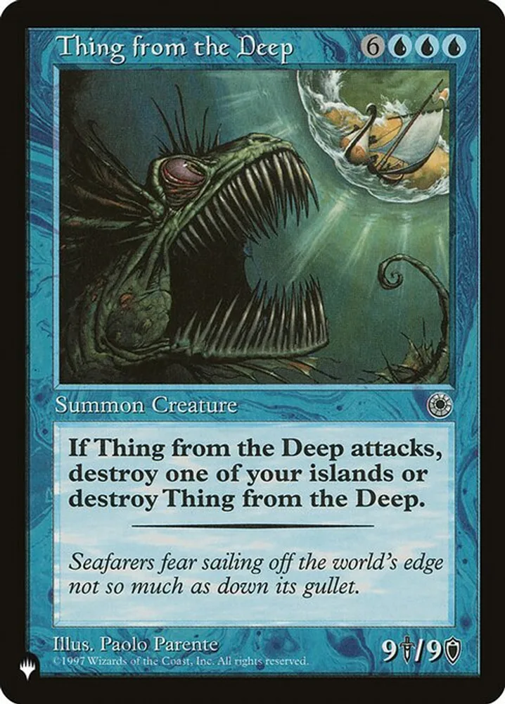 Thing from the Deep