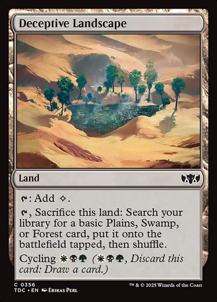 Deceptive Landscape