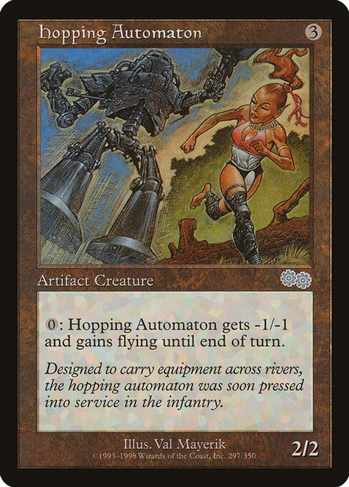 Hopping Automaton