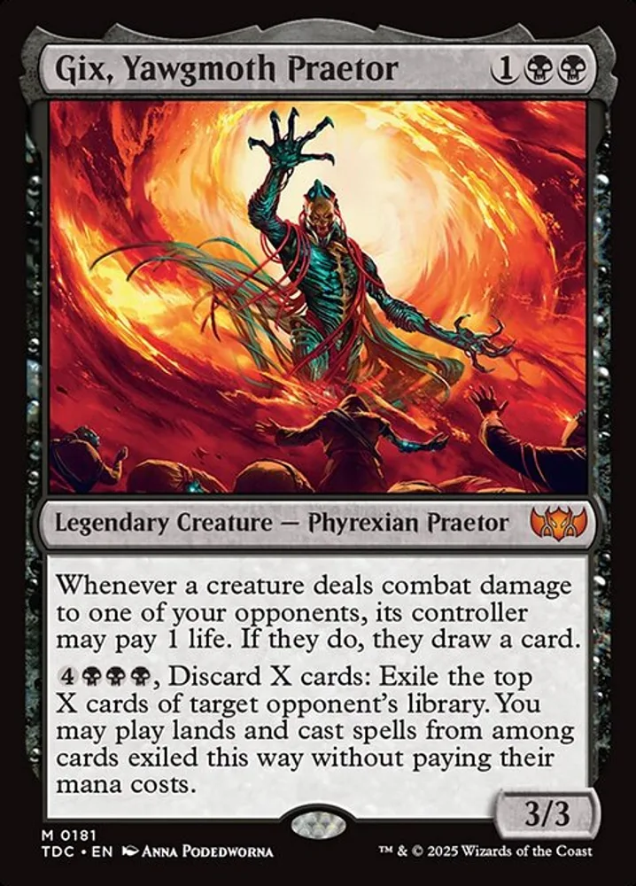 Gix, Yawgmoth Praetor