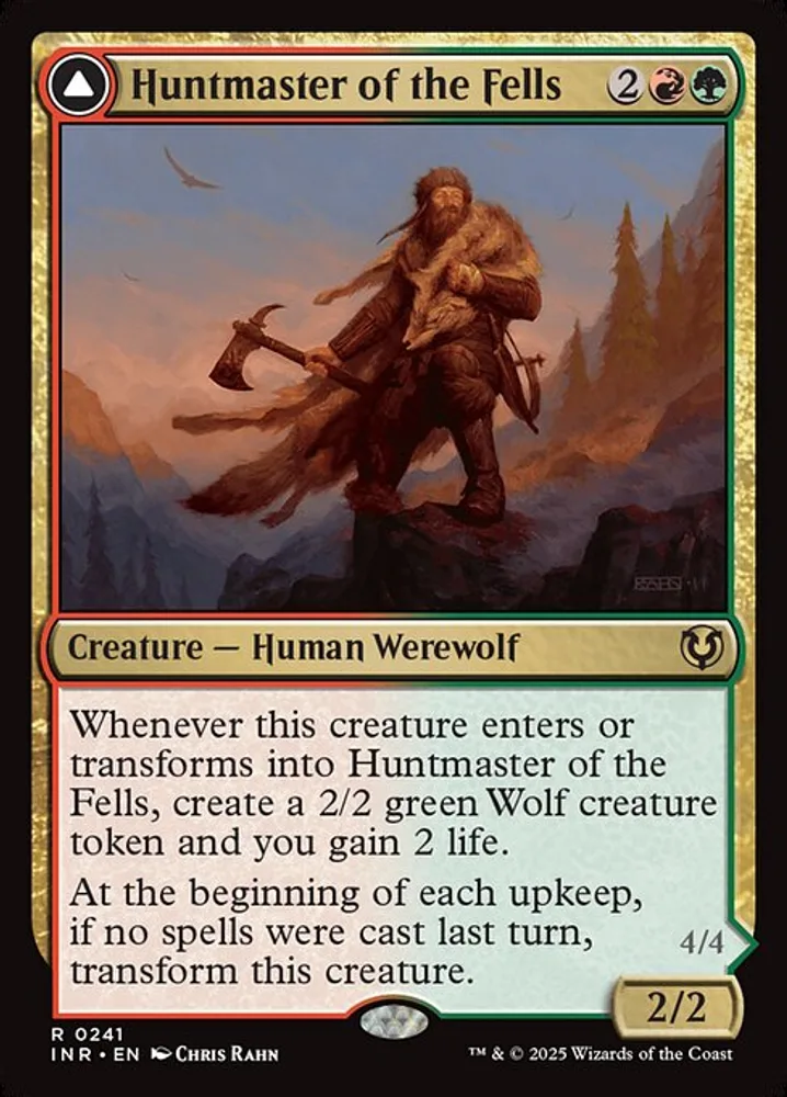 Huntmaster of the Fells // Ravager of the Fells