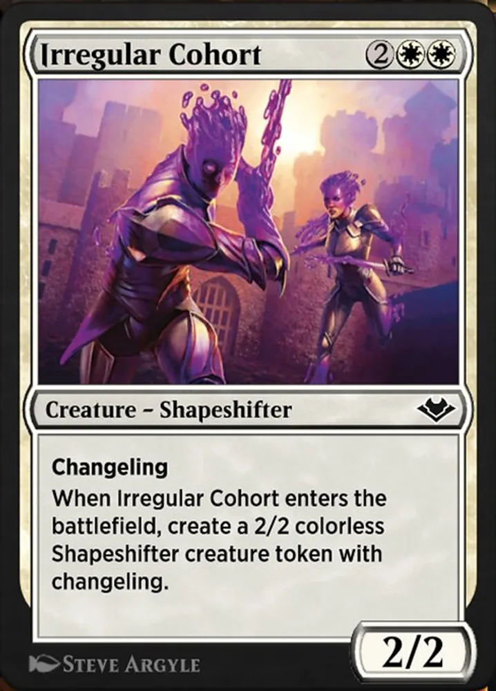 Irregular Cohort