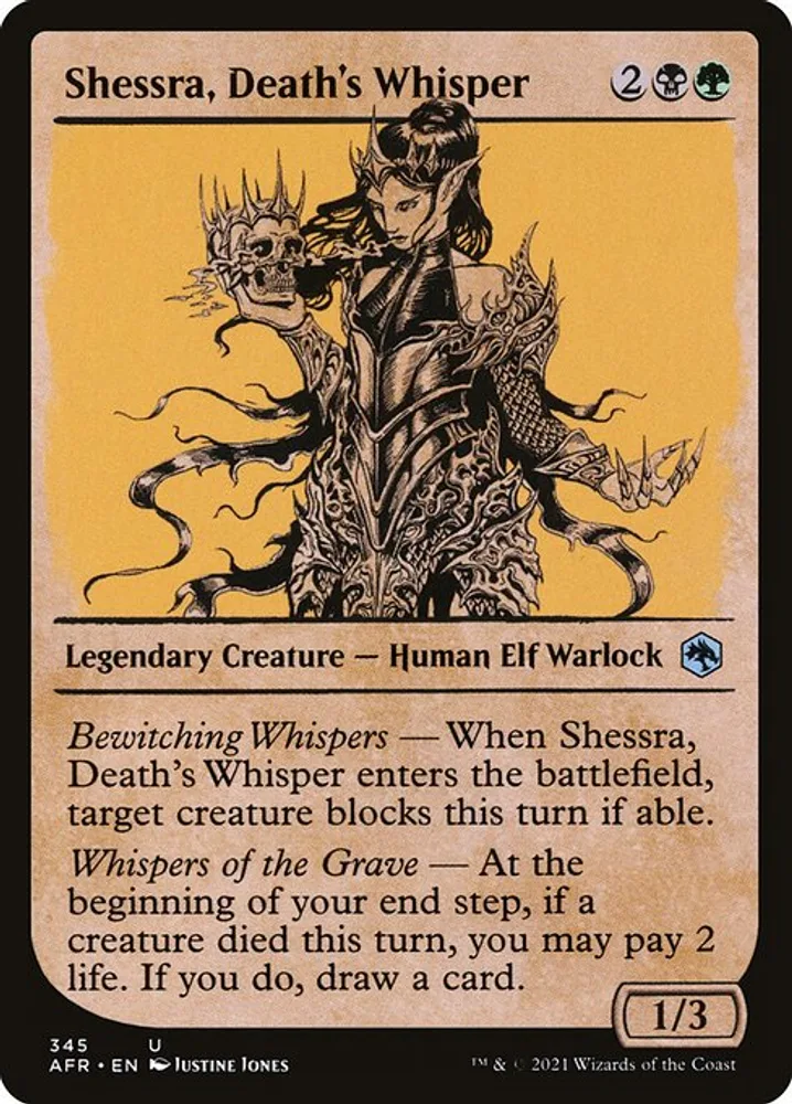 Shessra, Death's Whisper