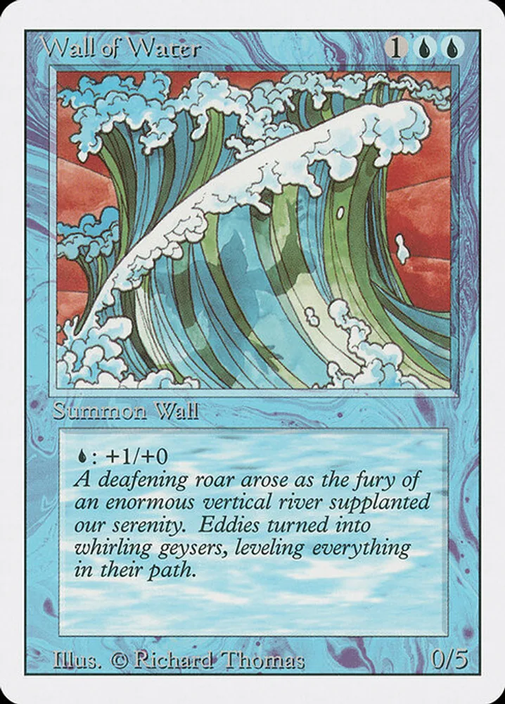 Wall of Water