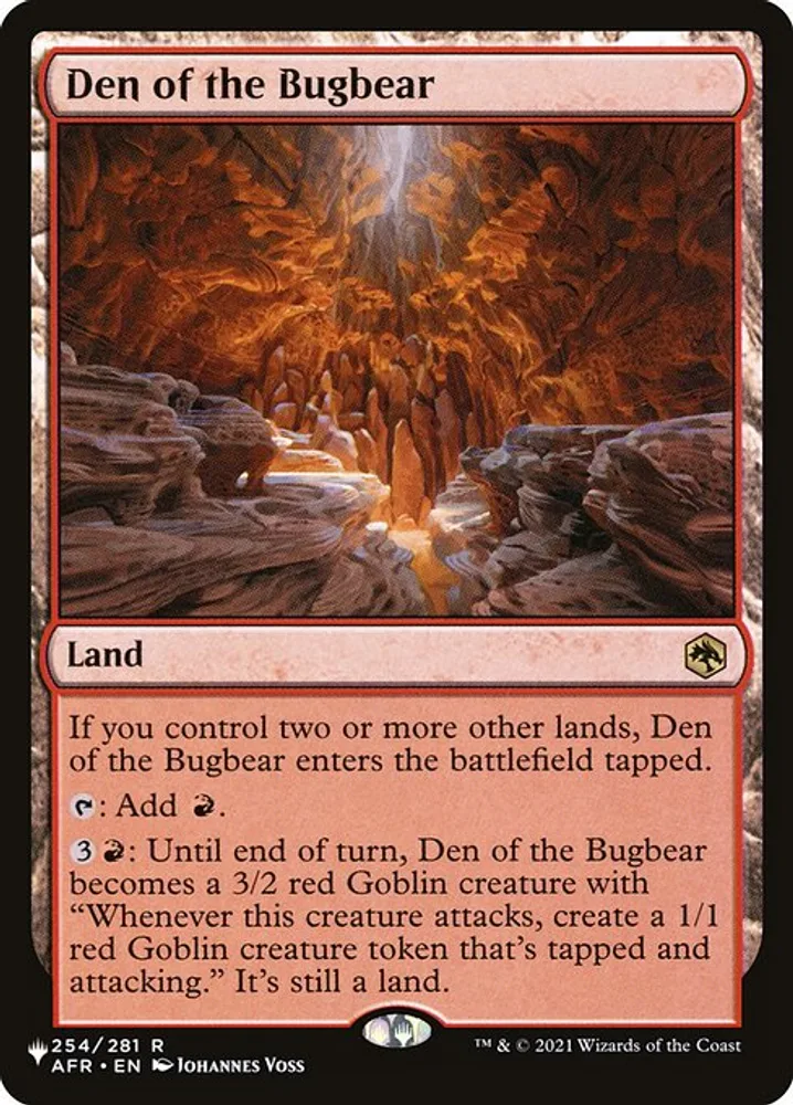 Den of the Bugbear