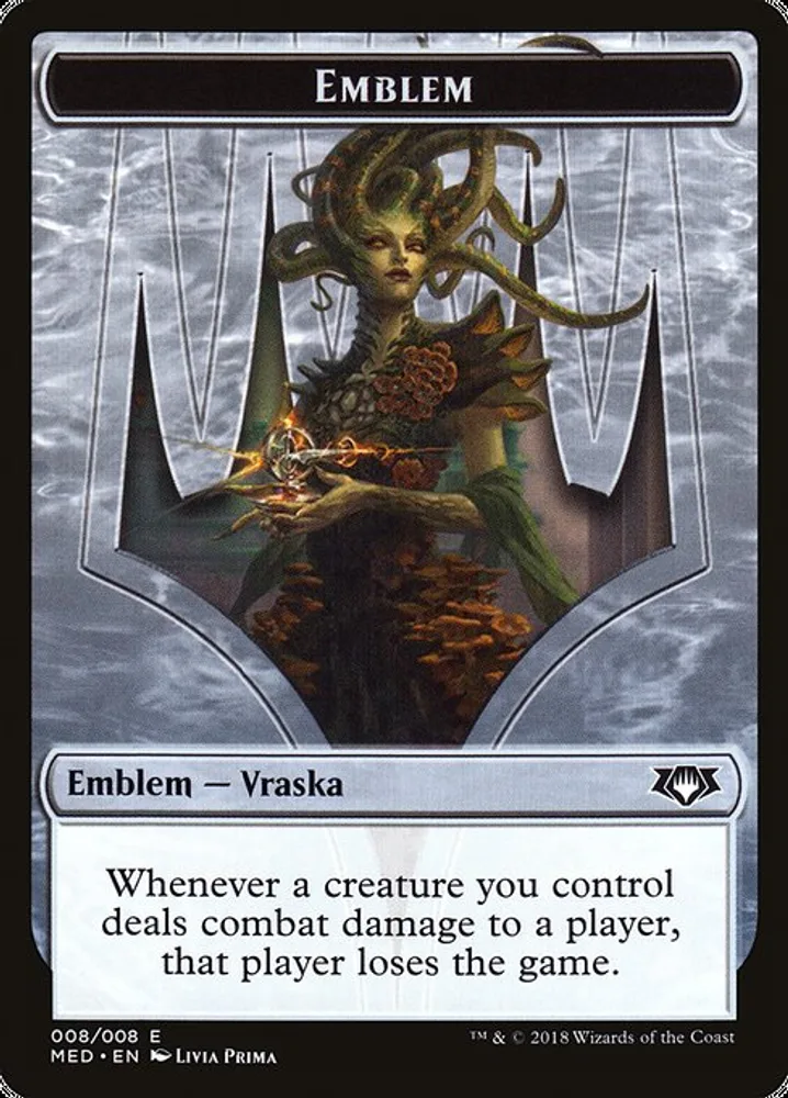 Vraska, Golgari Queen Emblem