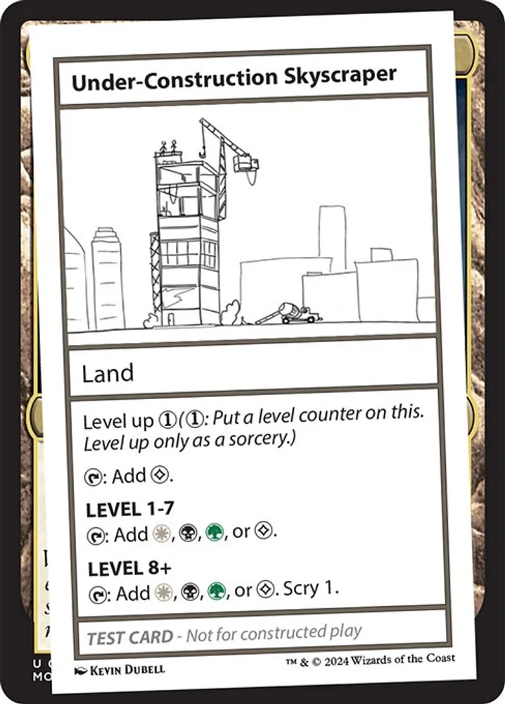 Under-Construction Skyscraper