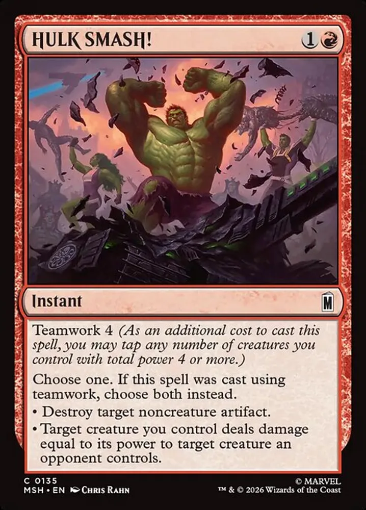 HULK SMASH!