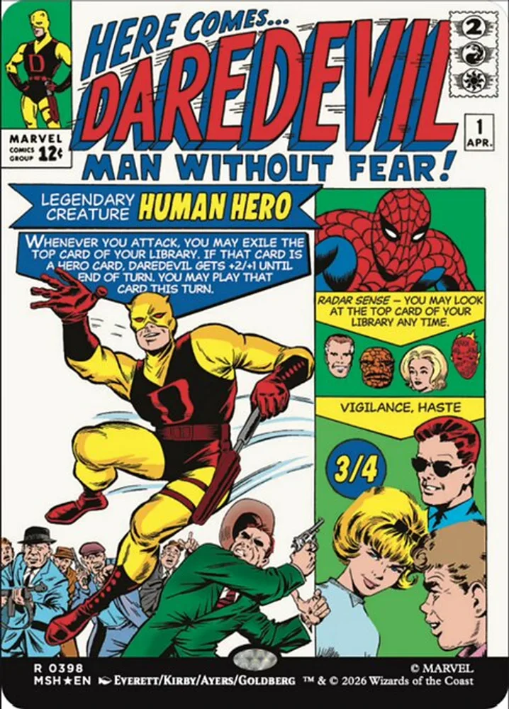 Daredevil, Man Without Fear
