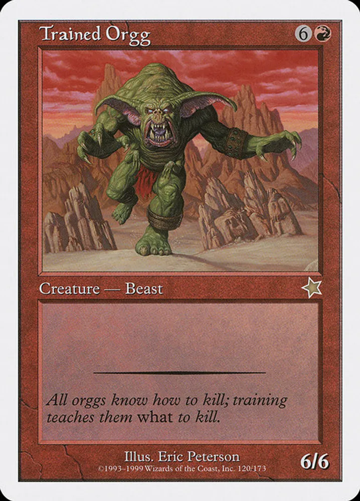 Trained Orgg