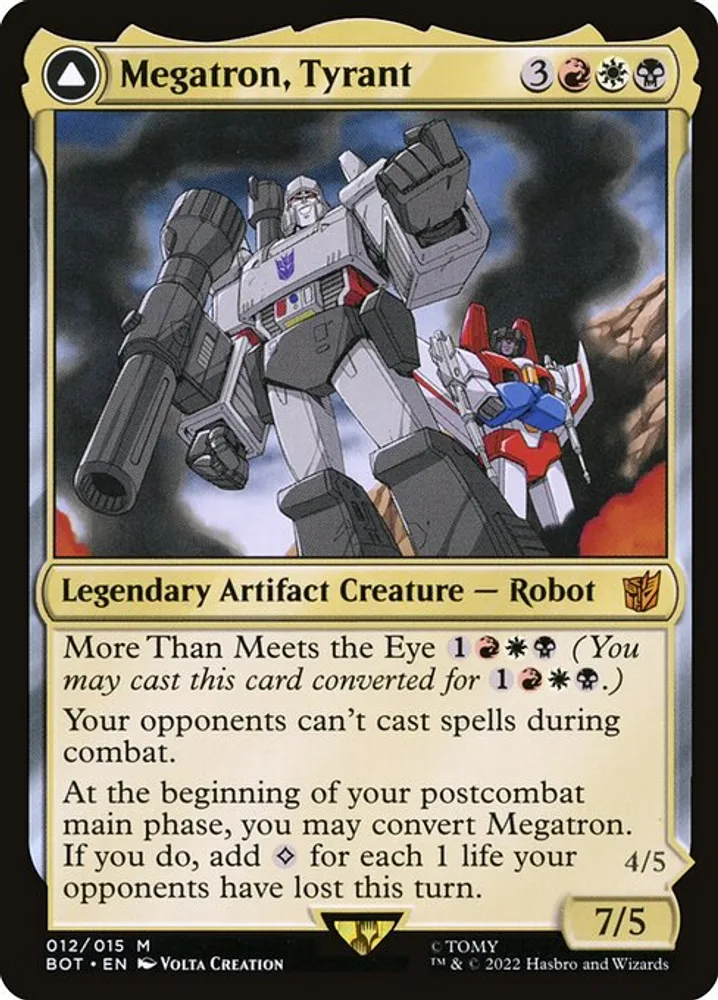 Megatron, Tyrant // Megatron, Destructive Force