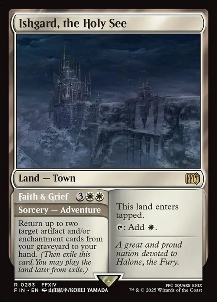 Ishgard, the Holy See // Faith & Grief