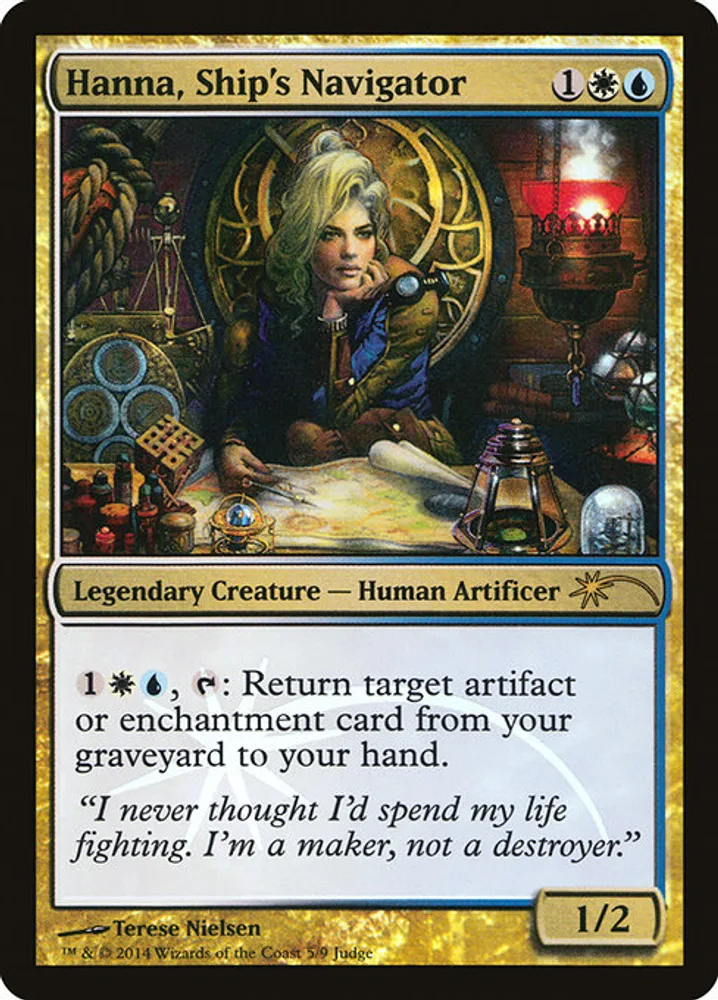 Hanna, Ship's Navigator