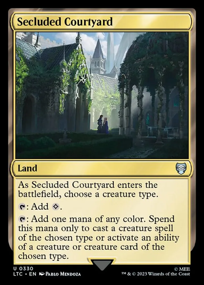 Secluded Courtyard