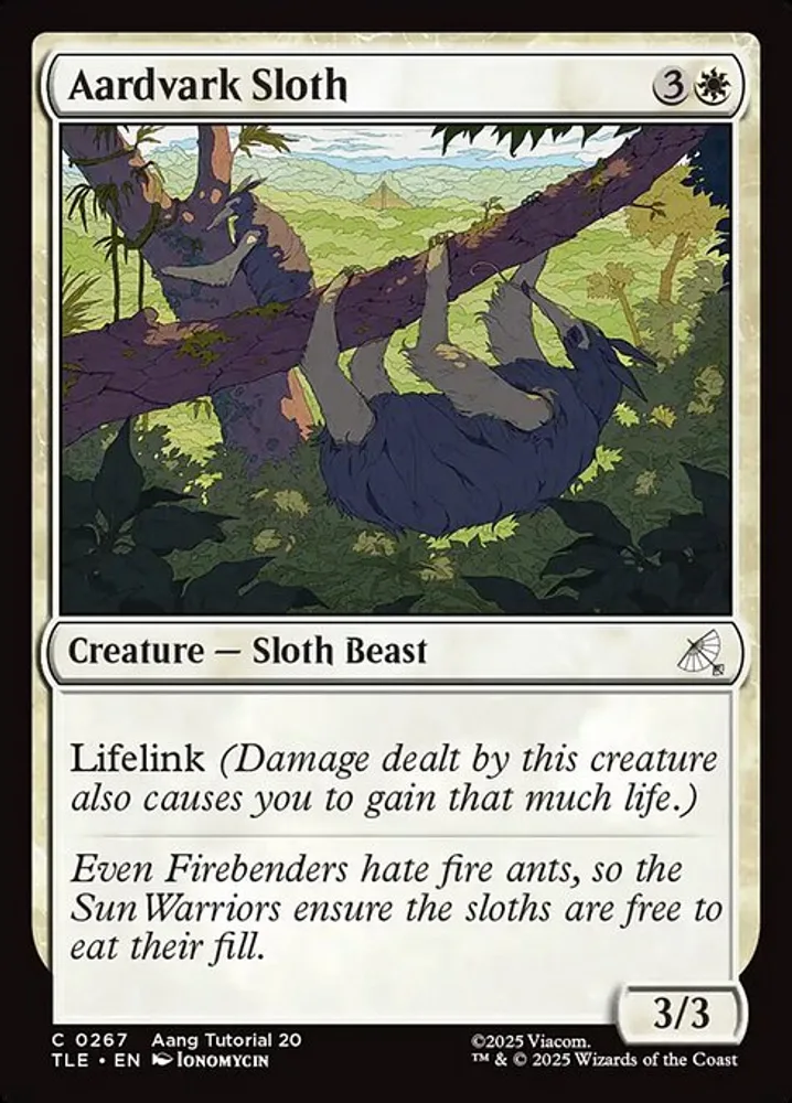 Aardvark Sloth