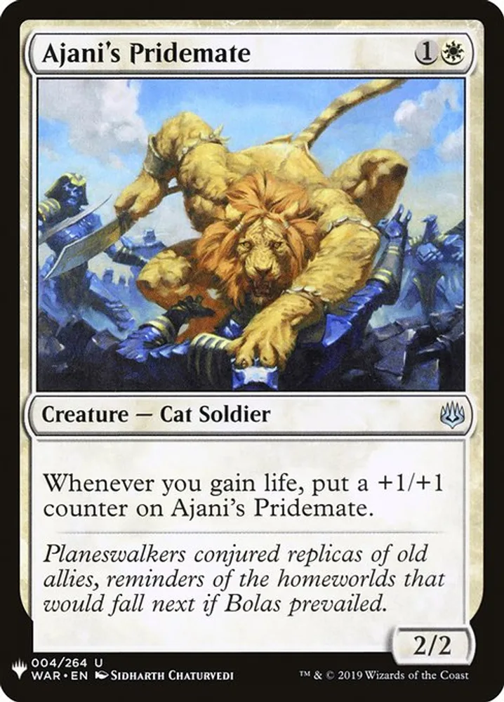 Ajani's Pridemate