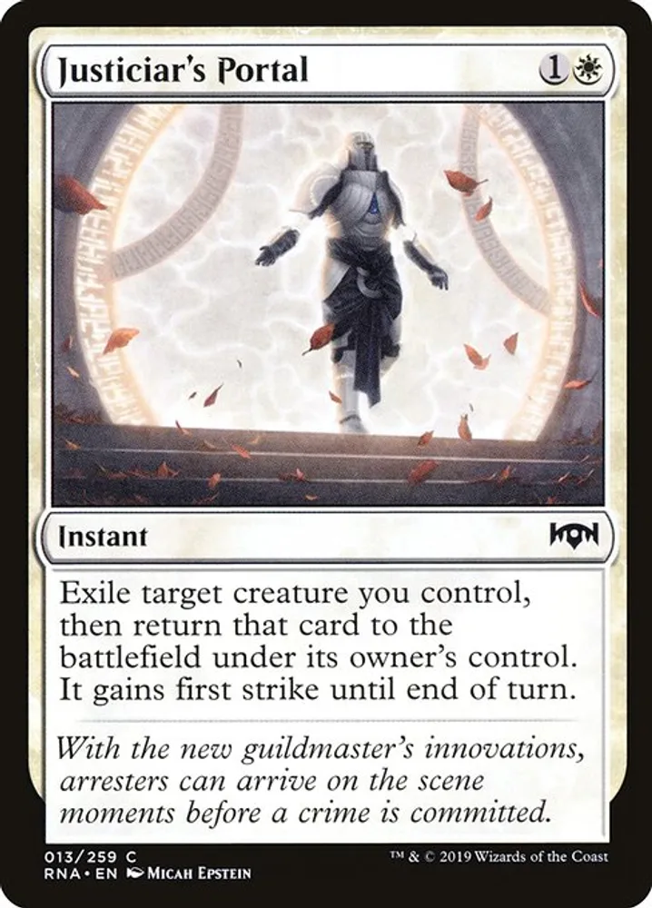 Justiciar's Portal