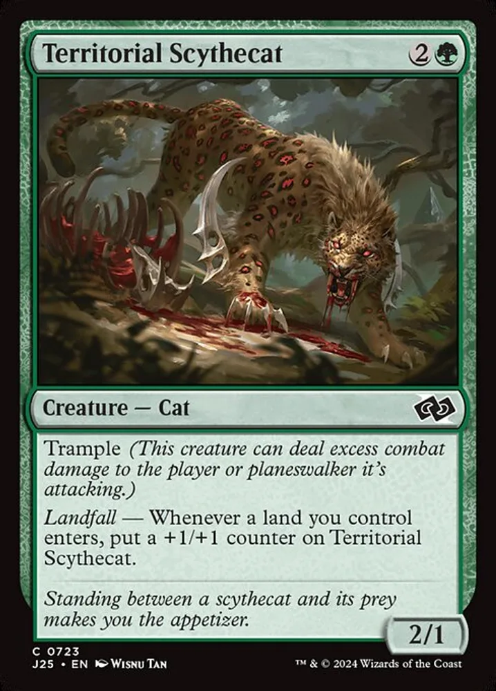 Territorial Scythecat