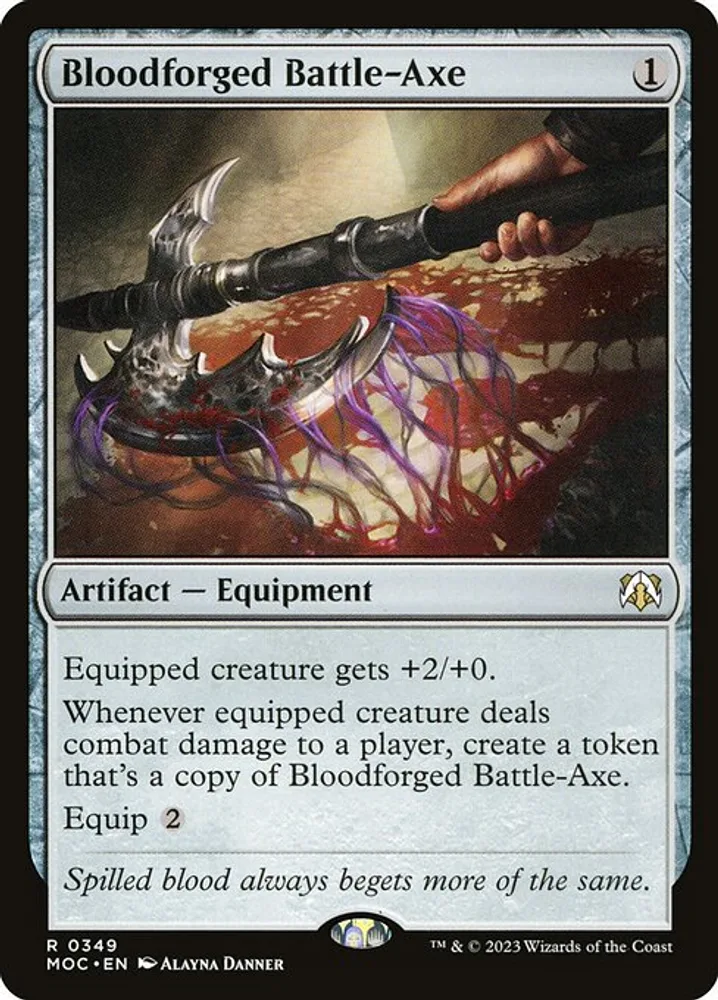 Bloodforged Battle-Axe