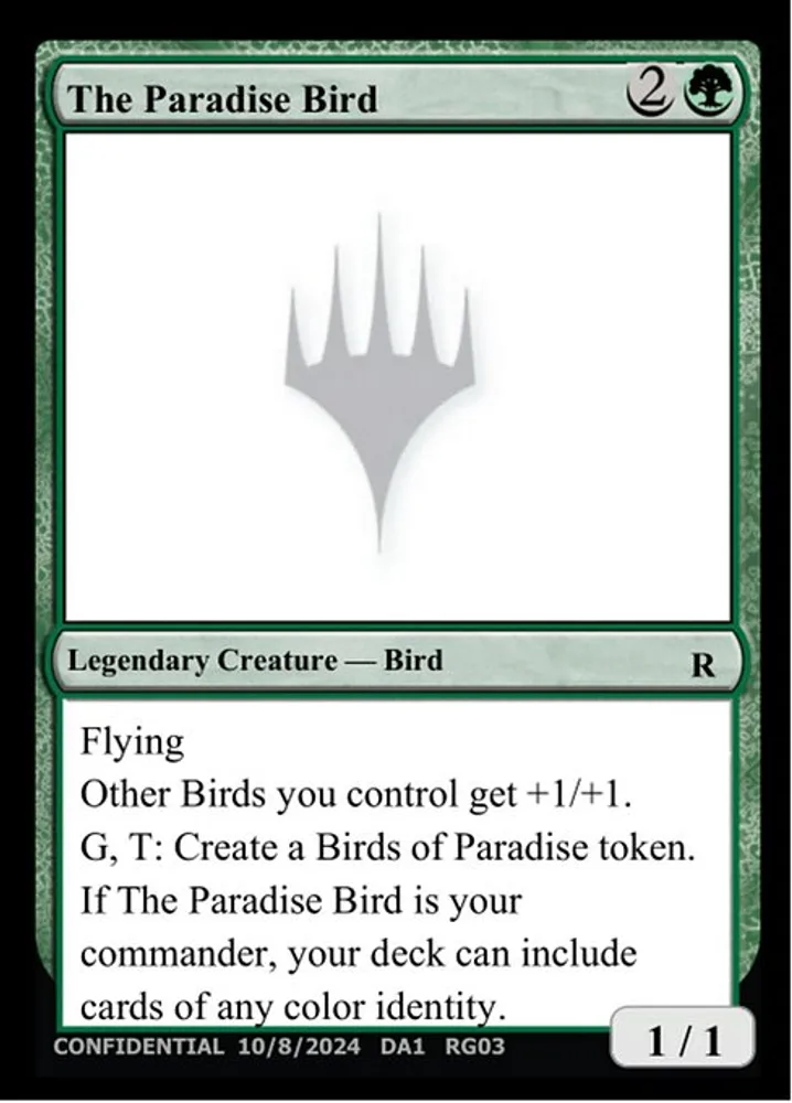 The Paradise Bird