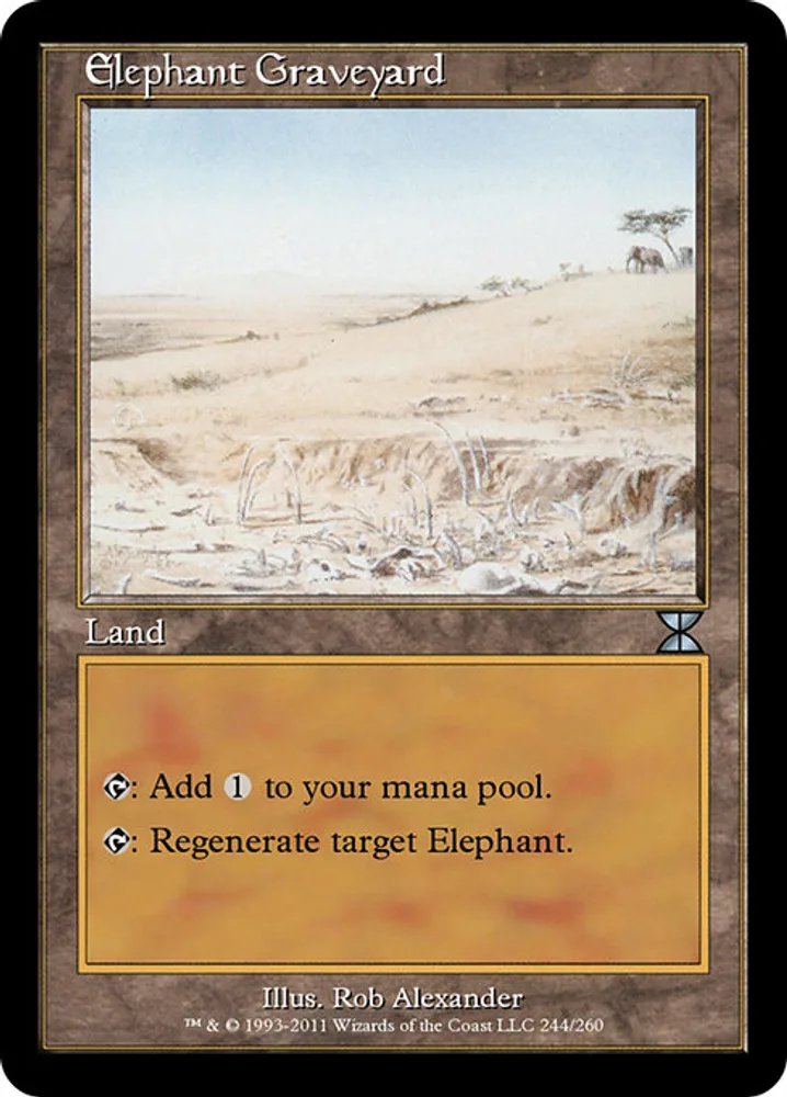 Elephant Graveyard
