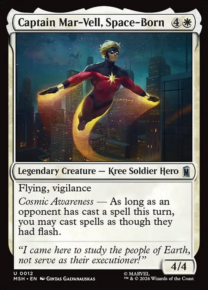Captain Mar-Vell, Space-Born