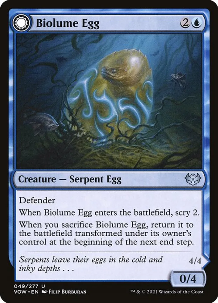 Biolume Egg // Biolume Serpent