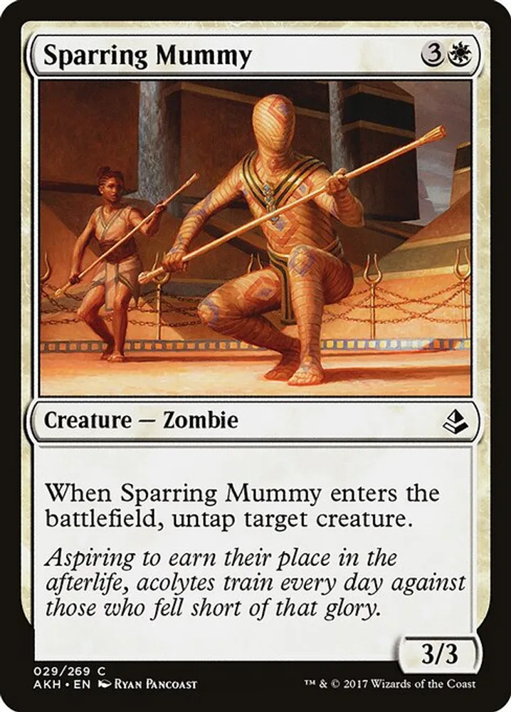 Sparring Mummy