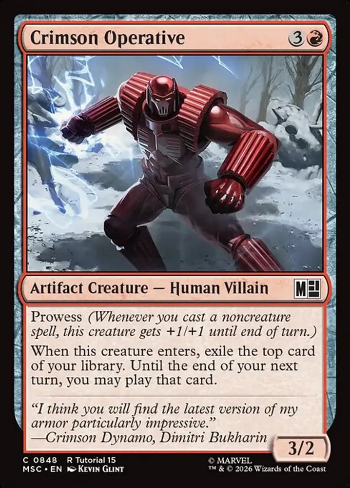 Crimson Operative