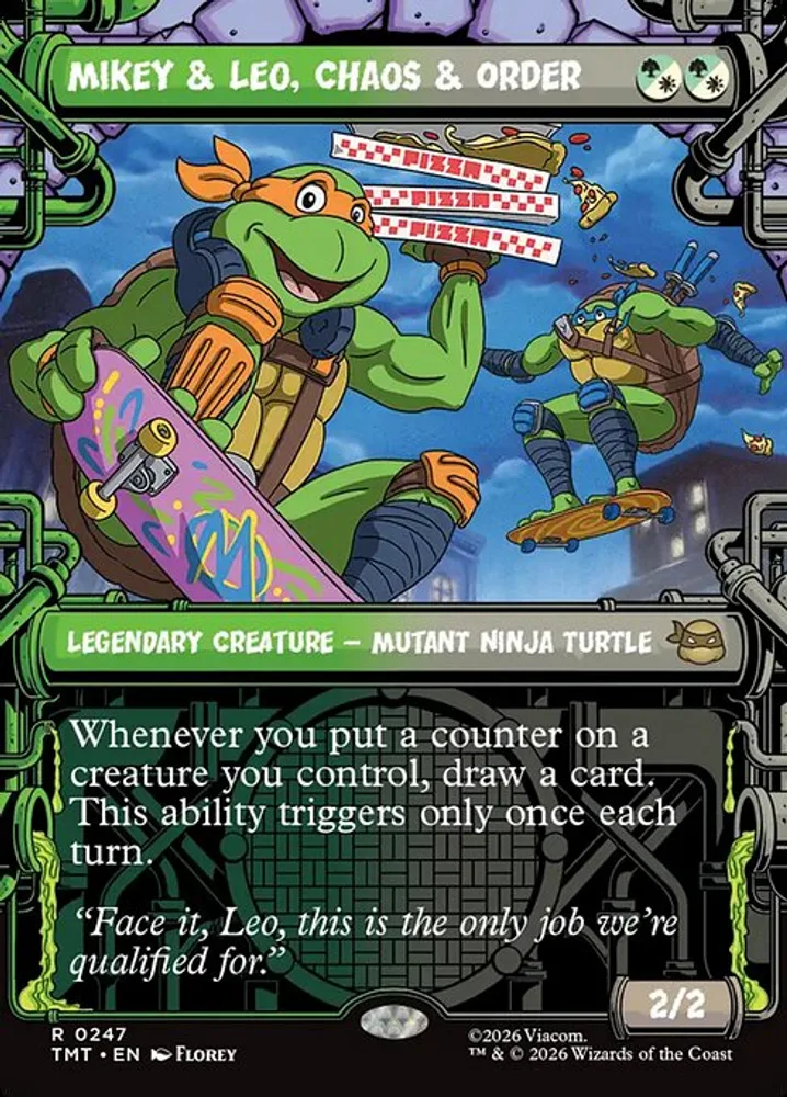 Mikey & Leo, Chaos & Order