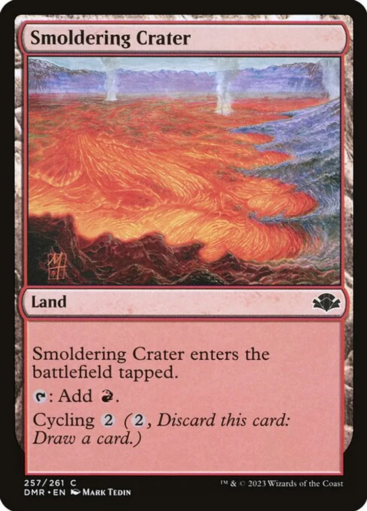 Smoldering Crater