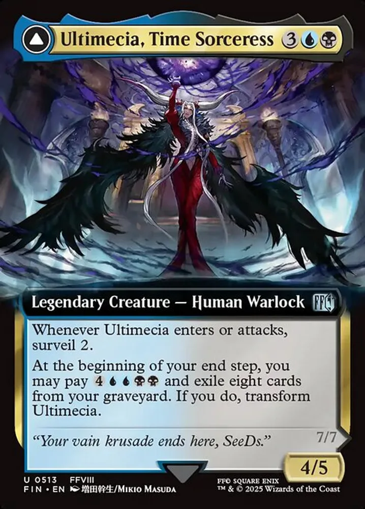 Ultimecia, Time Sorceress // Ultimecia, Omnipotent