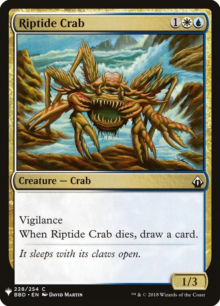 Riptide Crab