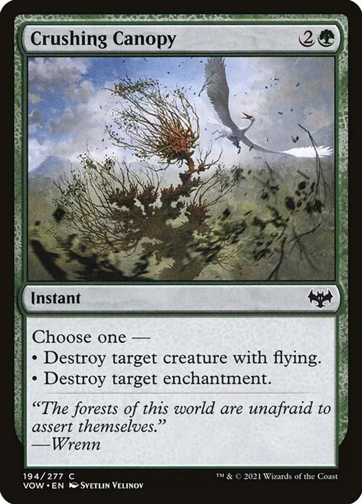 Crushing Canopy