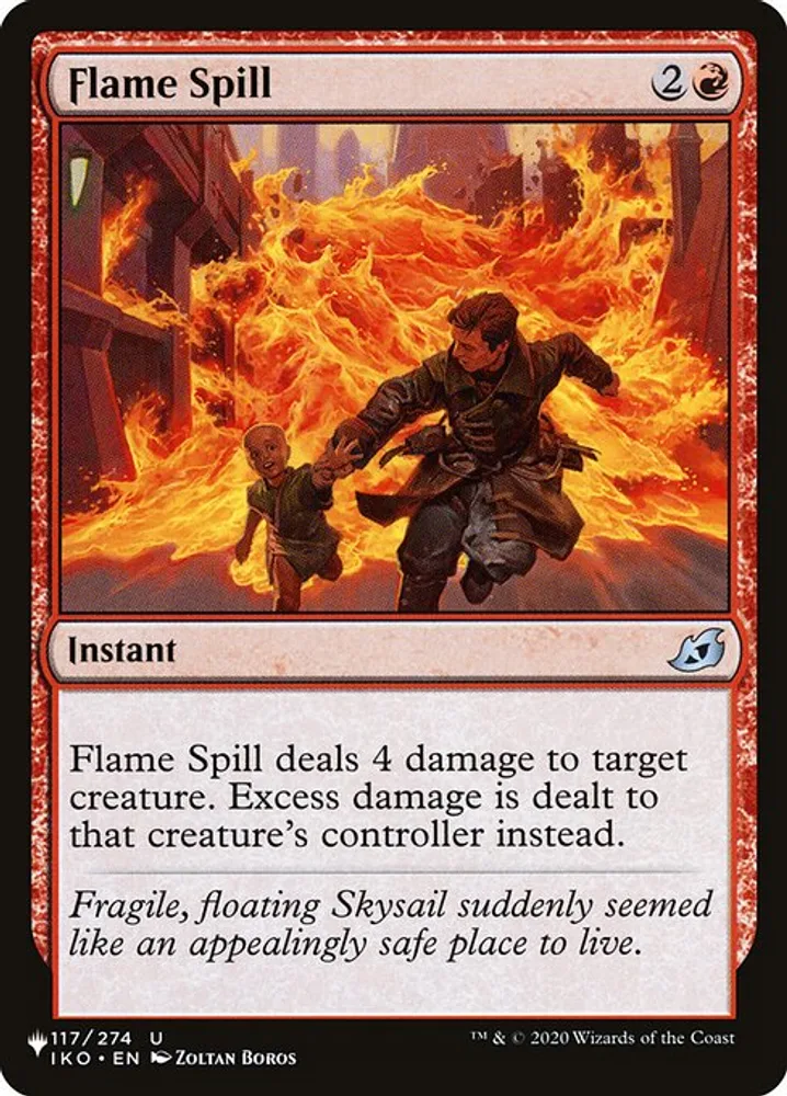 Flame Spill