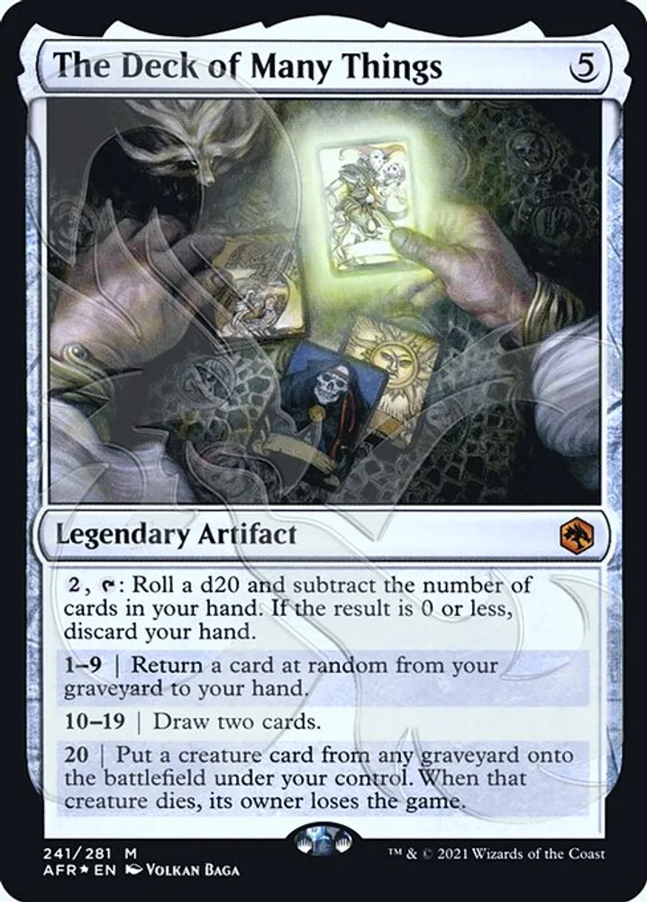 The Deck of Many Things