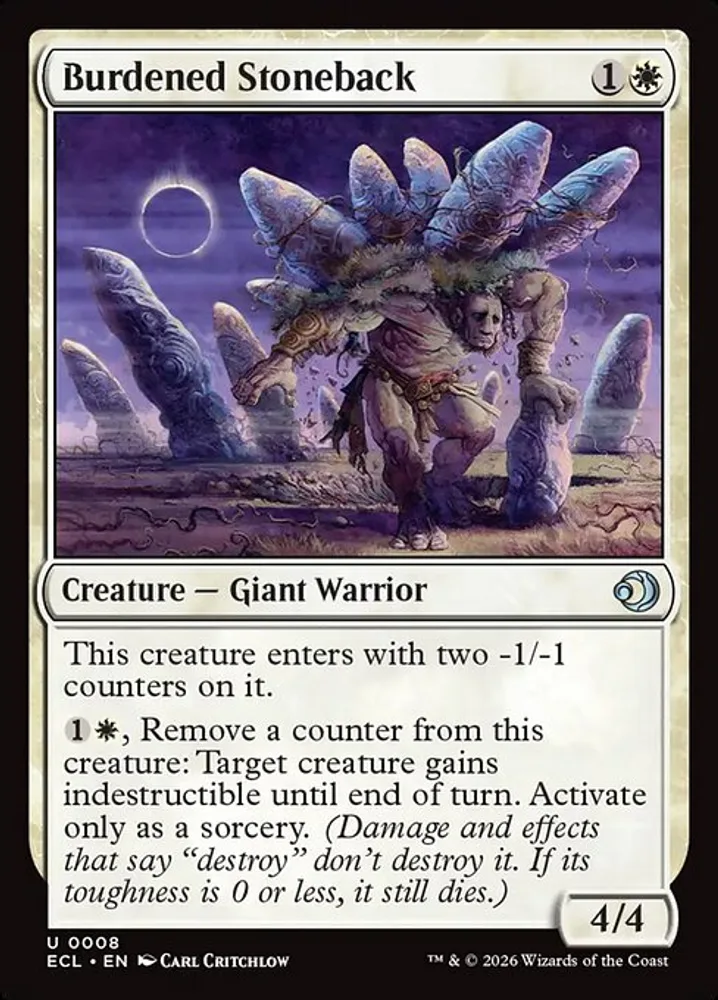 Burdened Stoneback