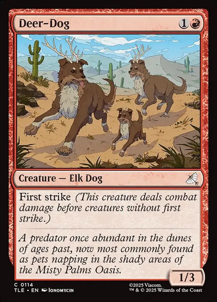 Deer-Dog