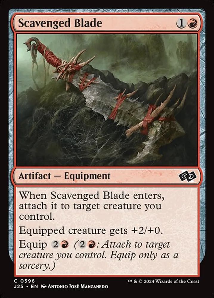 Scavenged Blade