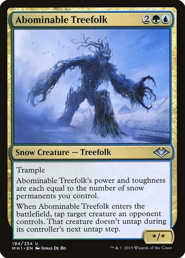 Abominable Treefolk