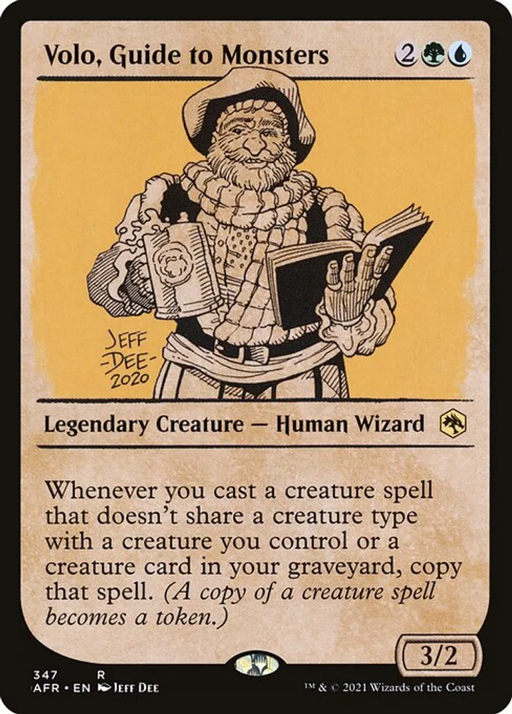 Volo, Guide to Monsters