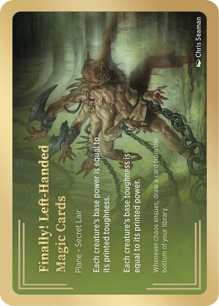 Finally! Left-Handed Magic Cards