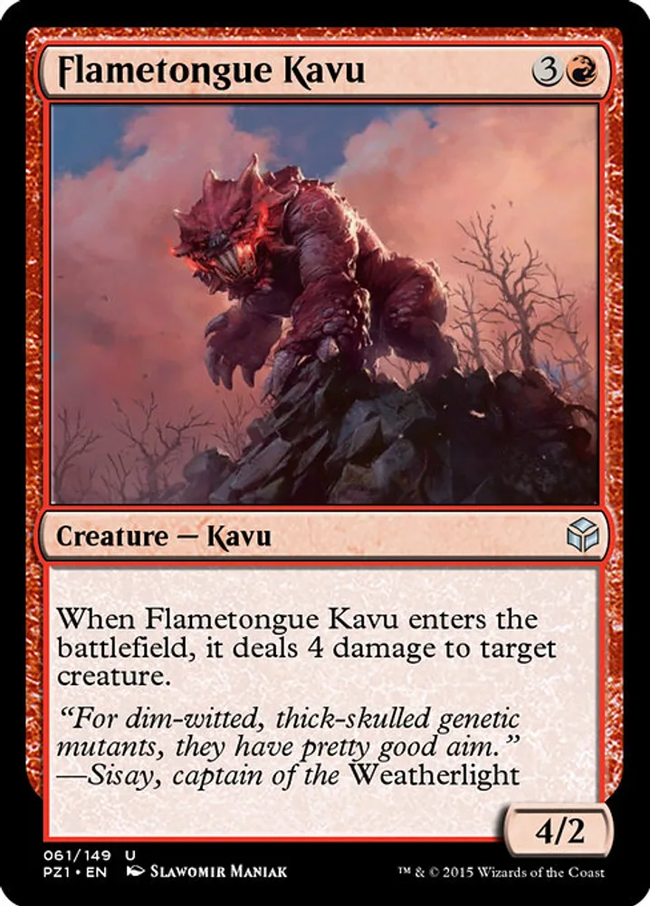 Flametongue Kavu